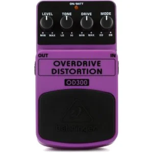 Behringer overdrive distortion clearance