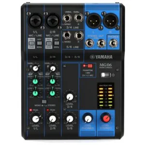 Yamaha Mg10 10 Channel Analog Mixer Sweetwater Yamaha Mg10 10 Channel Analog Mixer Sweetwater