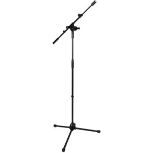 K M 21021 Extra Tall Boom Microphone Stand Black Sweetwater