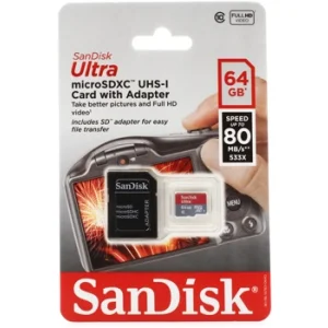 Bundled Item: Sandisk Ultra microSDXC Card - 64GB, Class 10, UHS-I