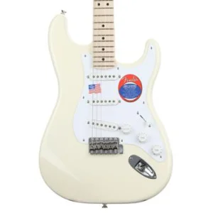 Fender Yngwie Malmsteen Stratocaster Vintage White With Maple Fingerboard Sweetwater
