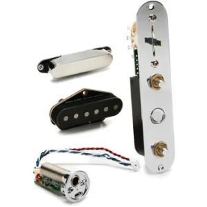 Fishman Fluence Stratocaster Loaded Pickguard White Sweetwater
