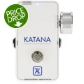 Photo of Keeley Katana Clean Boost Pedal - Throwback White