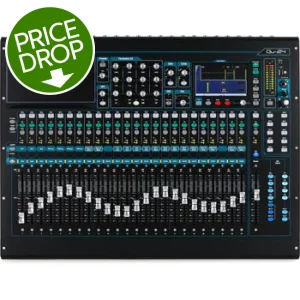 ALLEN & HEATH QU-24 DIGITAL MIXER TCP MIDI DRIVER FREE