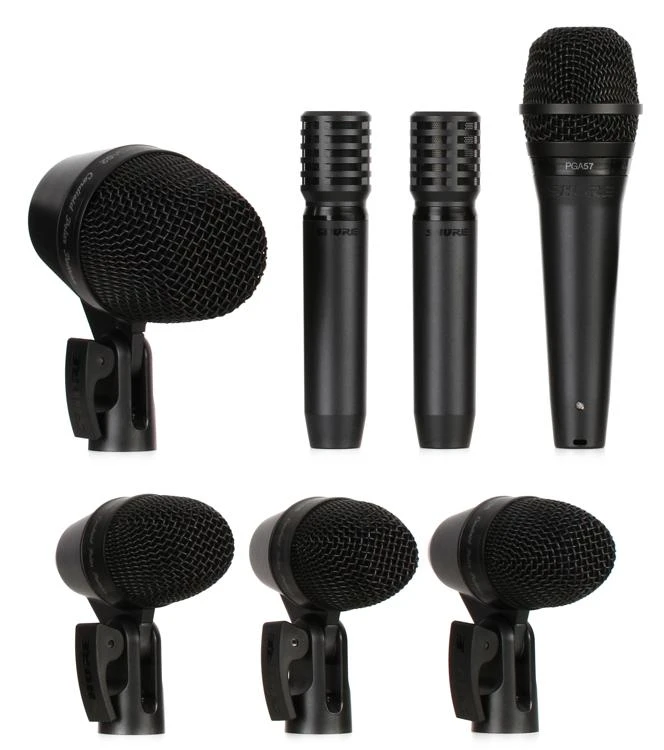 Shure PGADRUMKIT7 7-piece Drum Microphone Kit image 1