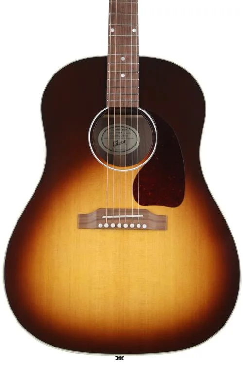 Gibson J45 Studio - Review of Walnut Burst Gibson AE Guitar