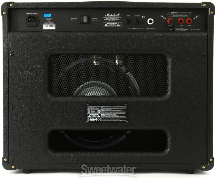 marshall dsl40c speaker ohms
