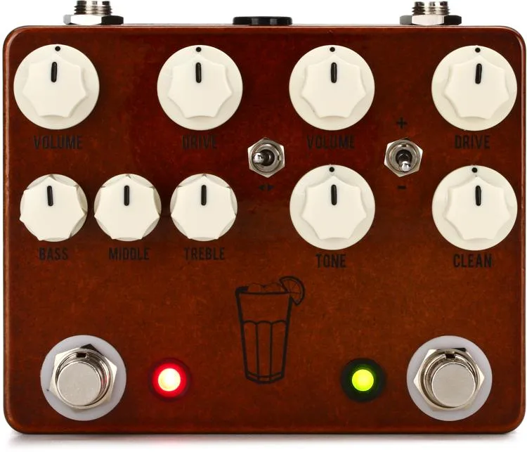 jhs sweet tea v3 2-in-1 dual overdrive pedal 1