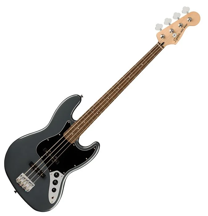 Squier Affinity Series Jazz Bass Charcoal Frost Metallic with