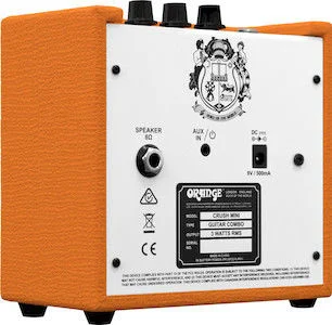Orange Crush Mini 3-watt Micro Amp - Orange 6