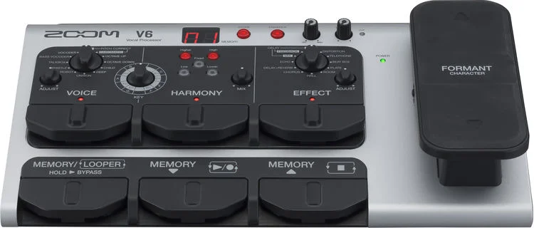 Zoom V6 Vocal Effects Processor