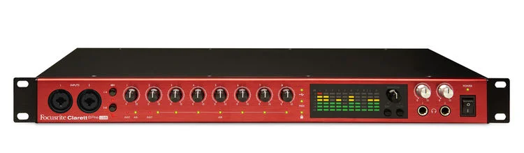 Focusrite Clarett 8Pre USB 18x20 USB Audio Interface 18-in/20-out