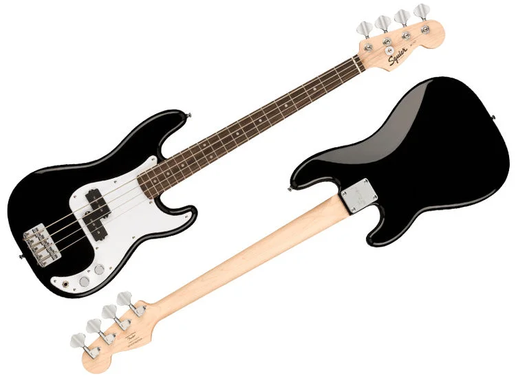 Squier Mini Precision Electric Bass - Black