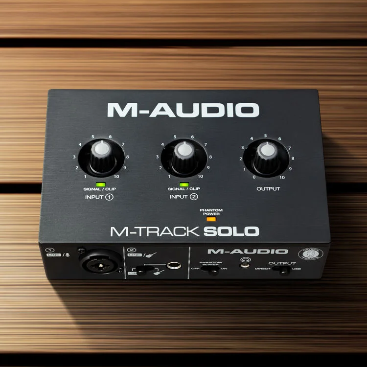 M-Audio M-Track Solo USB Audio Interface 12