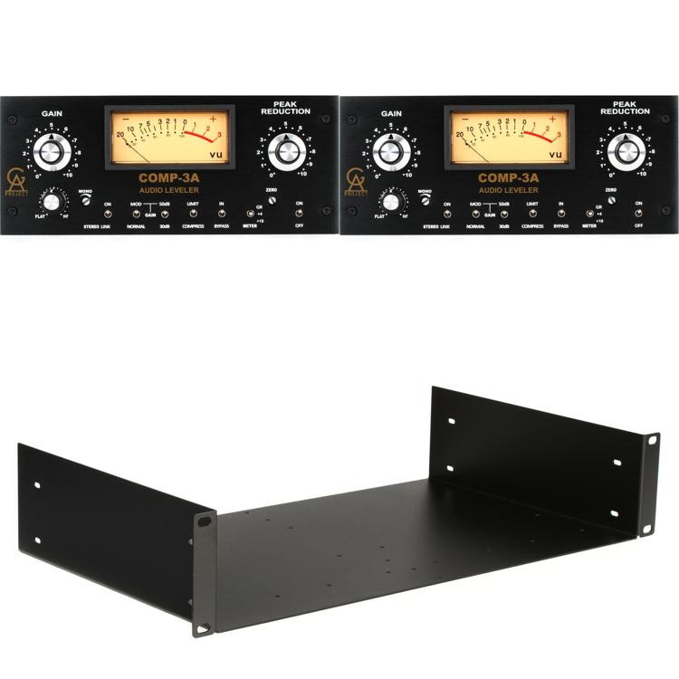 Golden Age Project Comp-3A Vintage Style Optical Compressor (Pair) with ...