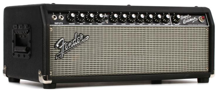 Fender Super Bassman Head 300w Tube Bass Head Black Sweetwater