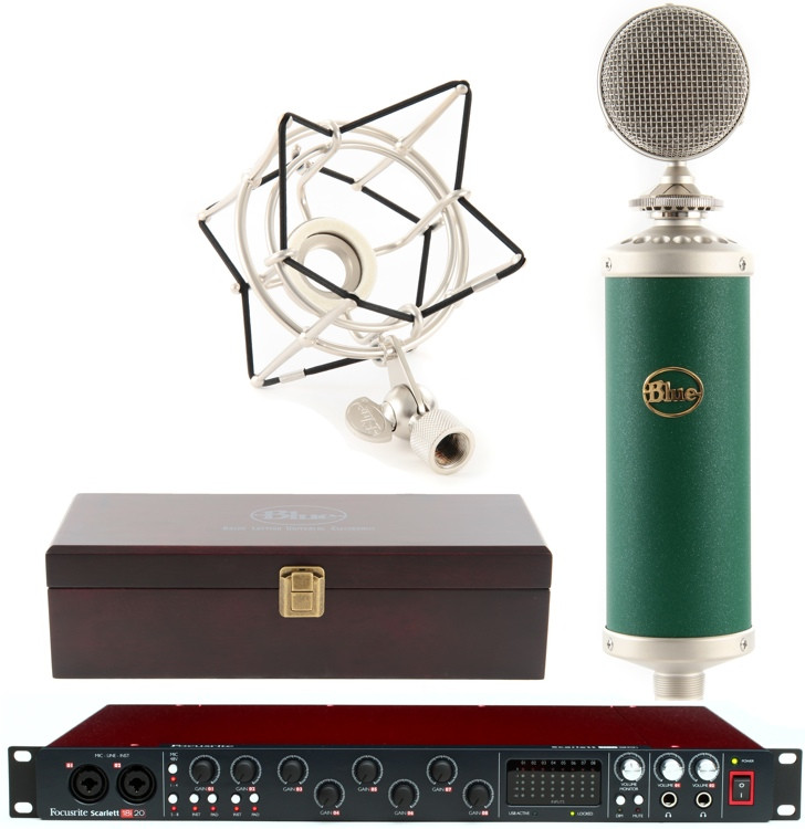 Blue Microphones Kiwi Mic & Scarlett18i20 Sweetwater