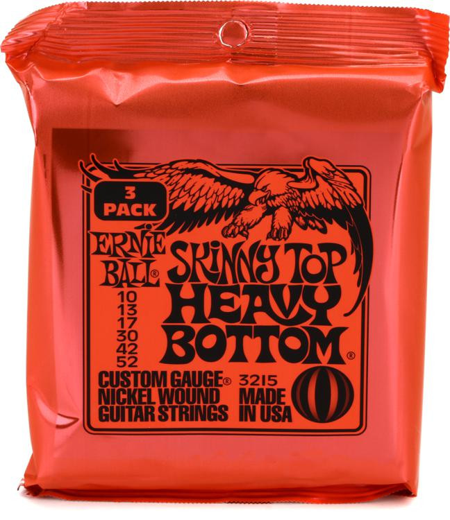 Ernie Ball 3215 Skinny Top Heavy Bottom Slinky Nickel Wound Electric