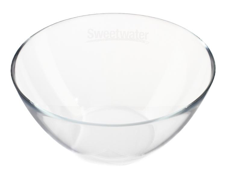 Sweetwater Glass Candy Dish With Logo
