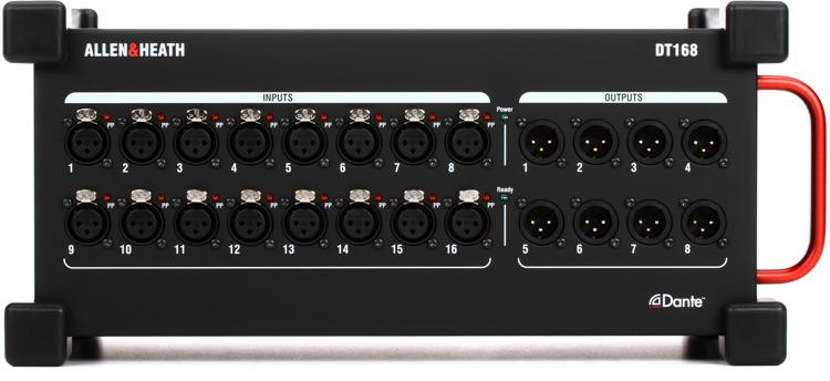 Allen & Heath DT168 16-input Dante I/O Expander | Sweetwater