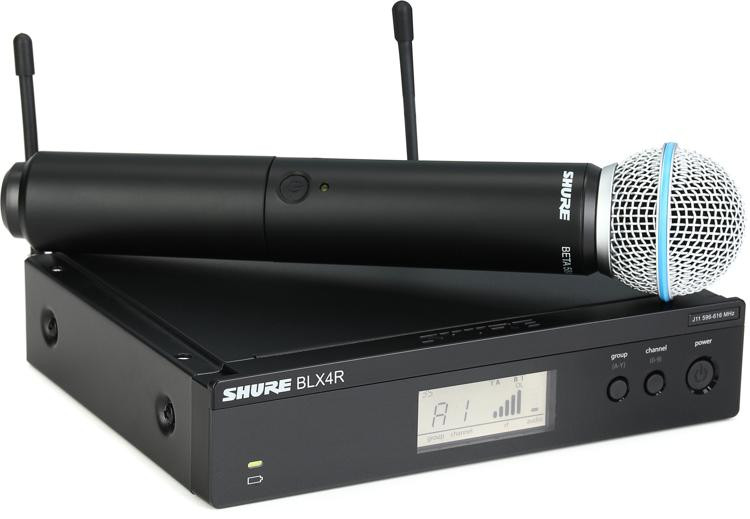 Shure BLX24R/B58 Wireless Handheld Microphone System J11 Band