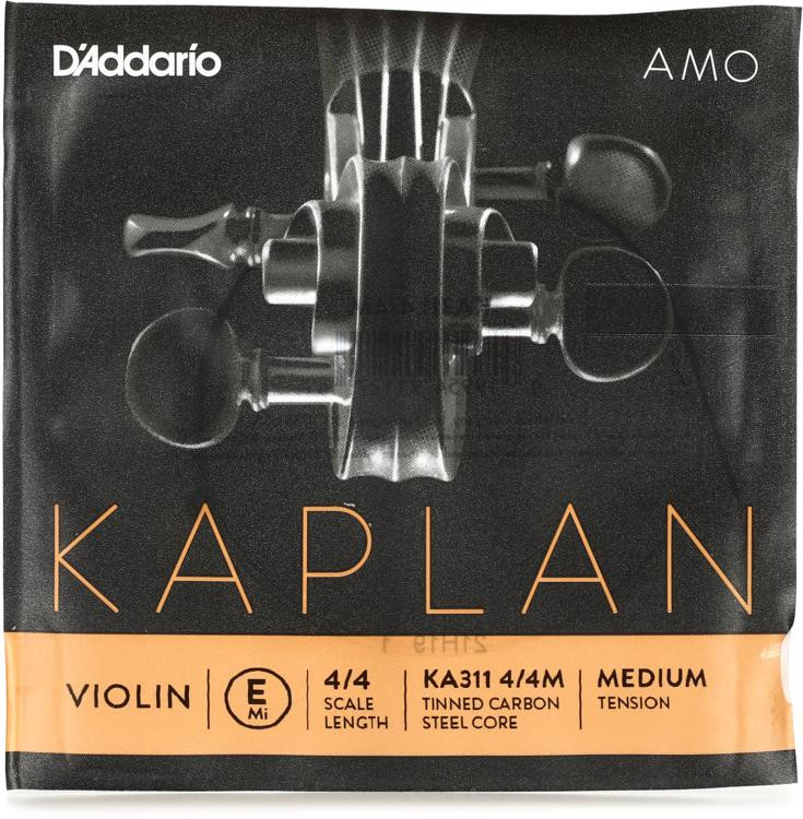 D'Addario KA311 Kaplan Amo Violin E String 4/4 Scale Sweetwater