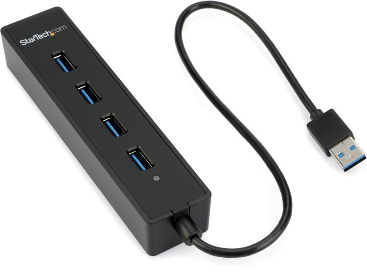 startech 4 port portable superspeed usb 3.0 hub