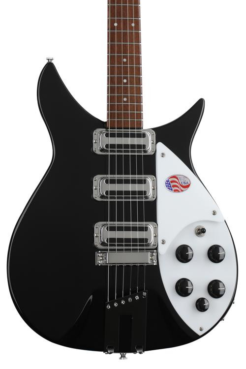 Rickenbacker 350V63 Liverpool Electric Guitar Jetglo Sweetwater