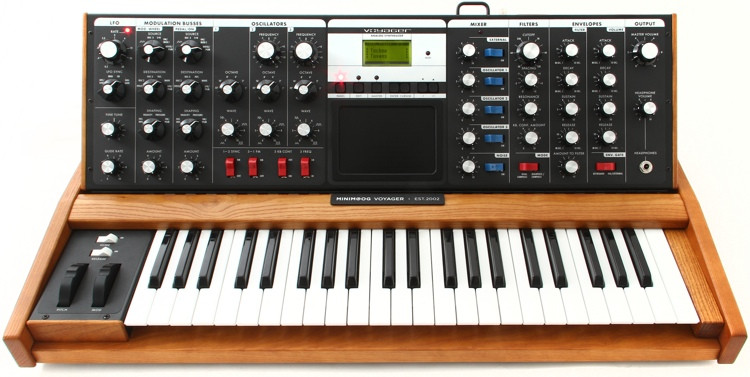 moog voyager midi channel