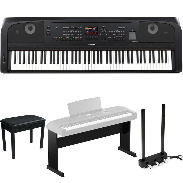 Yamaha DGX670B 88-key Arranger Piano Home Bundle- Black | Sweetwater