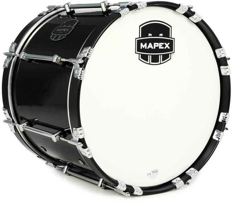 Mapex Quantum Mark II Marching Bass Drum 14inch x 18inch, Gloss