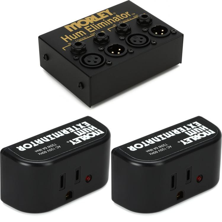 Morley Stereo XLR/1/4" Hum Eliminator and Ground Loop Hum Exterminator