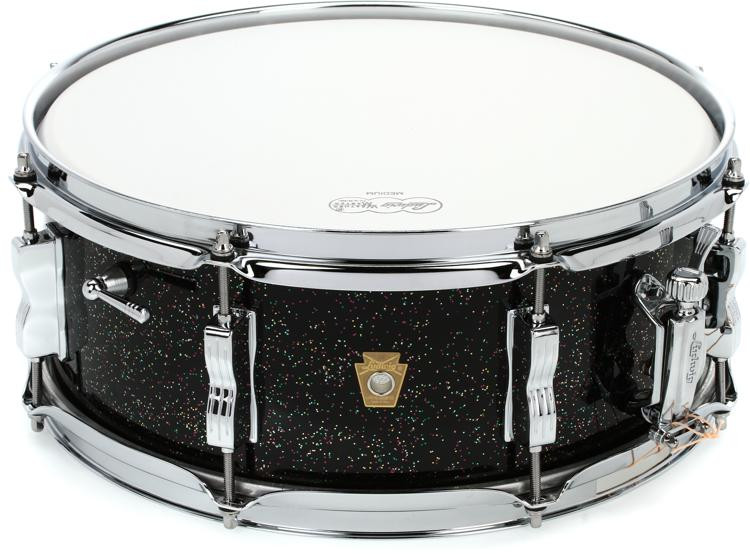 Ludwig Legacy Mahogany "Jazz Fest" Snare Drum 5.5" x 14" Black Galaxy Sweetwater