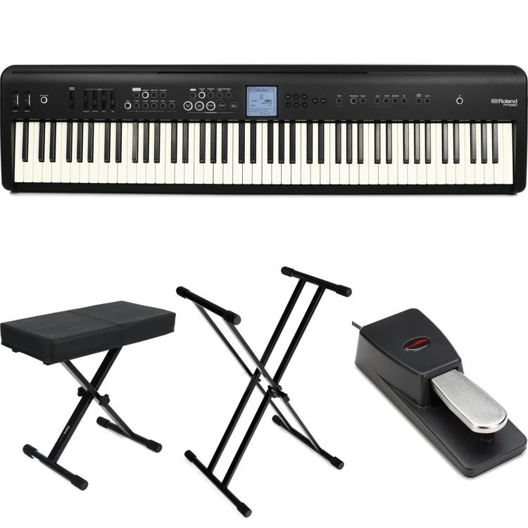 Roland FPE50 88key Digital Piano Essentials Bundle Sweetwater