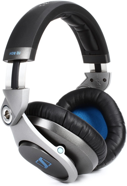 Sennheiser HD8 DJ Closedback Isolating DJ Headphones Sweetwater