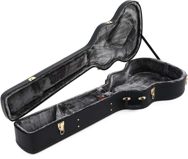 D'Angelico Excel Acoustic Bass Hard Case Black Sweetwater