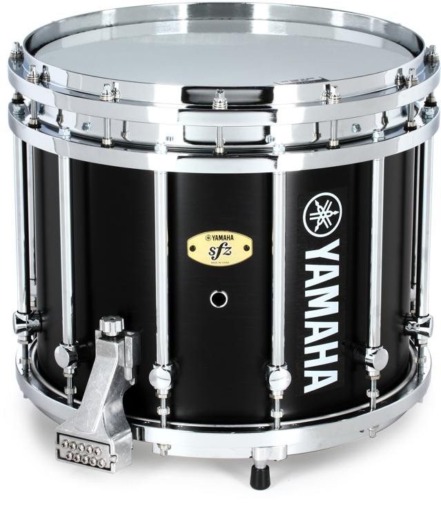 Yamaha SFZ Marching Snare Drum - 14-inch x 12-inch - Black Forest with ...