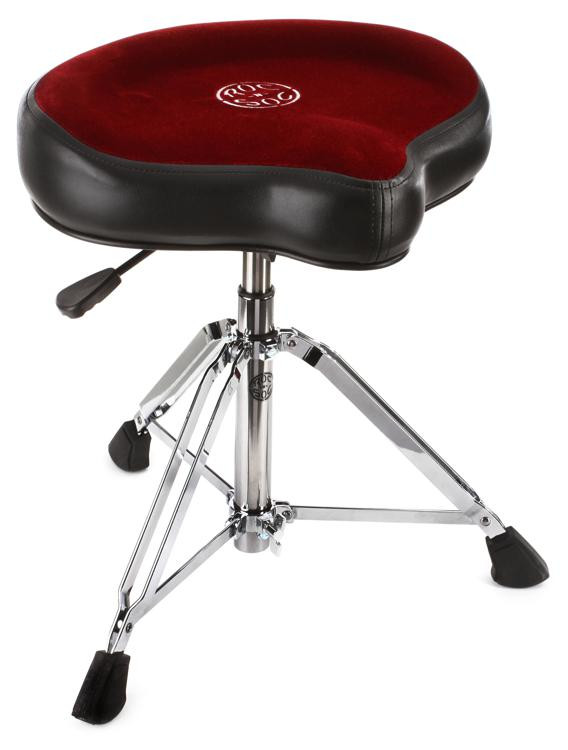 RocNSoc Nitro Gas Drum Throne Red Sweetwater