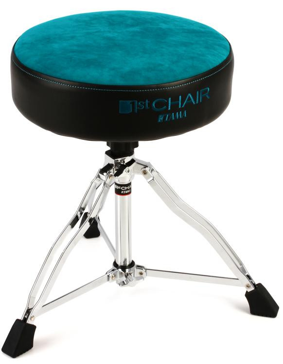 Tama 1st Chair Round Rider Drum Throne Limited Edition Blue/Green