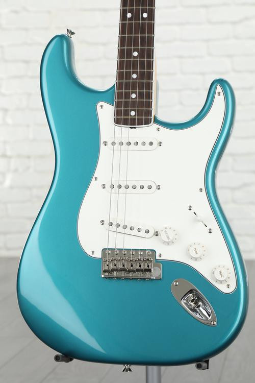 Fender Eric Johnson Stratocaster Lucerne Aqua Firemist w/ Rosewood Fingerboard Sweetwater