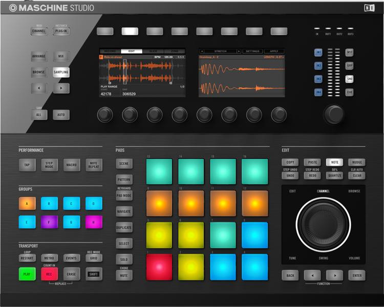 Native Instruments Maschine Studio Production and Performance