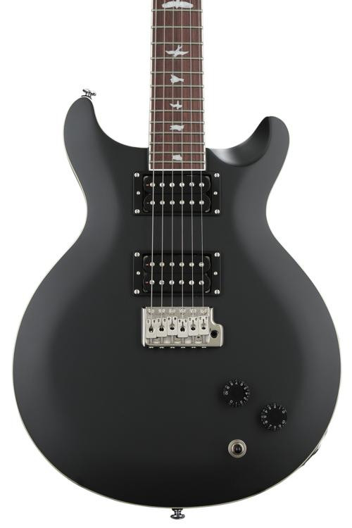 PRS SE Santana Signature, Sweetwater Exclusive - Flat Black