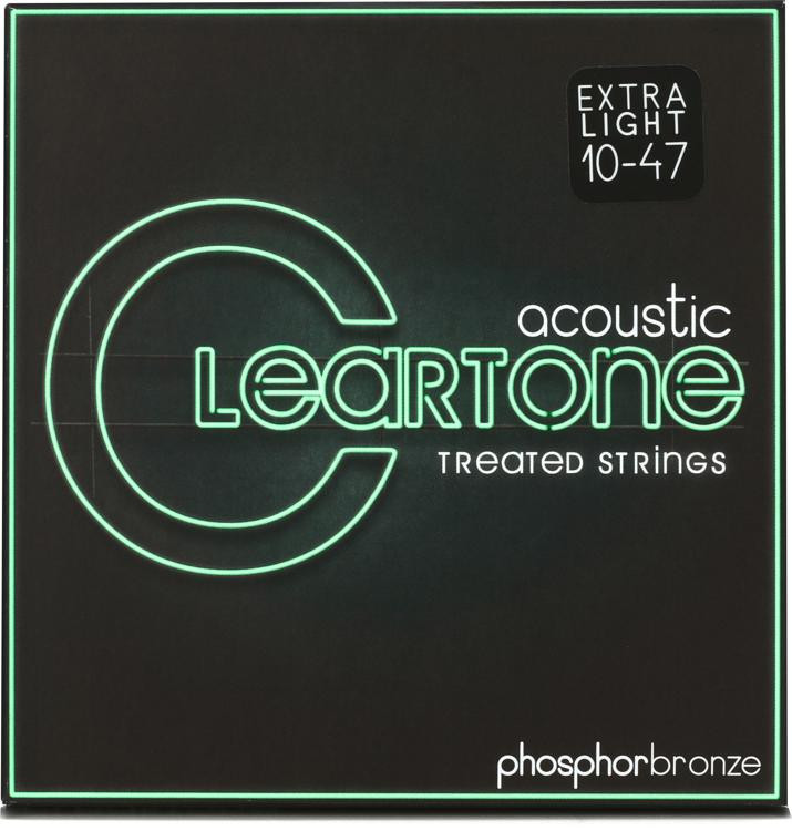 7410年Cleartone EMP磷青铜台端面应原声吉他弦- - - - - - -。047额外的光图像1