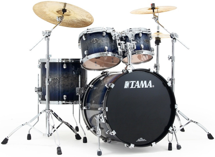 Tama Starclassic Performer B/B Shell Pack - 4-Piece Smokey Indigo Burst ...