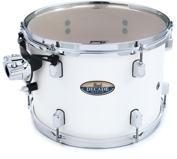 Pearl Decade Maple Mounted Tom 9 x 13 inch White Satin Pearl