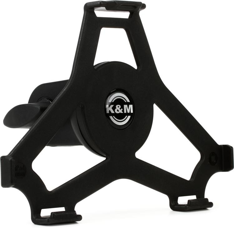K&M KM19713 iPad mini Holder Mic Stand Thread Mount Sweetwater