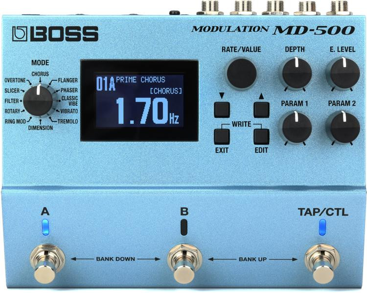 vejviser Validering support Boss MD-500 Modulation Pedal | Sweetwater