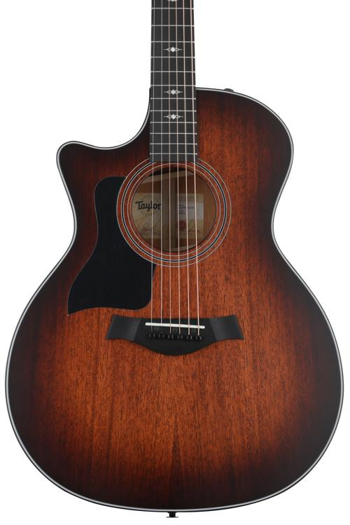 Taylor 324ce Lefthanded Acousticelectric Guitar Shaded Edgeburst
