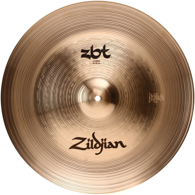Zildjian 18" ZBT China Cymbal Sweetwater