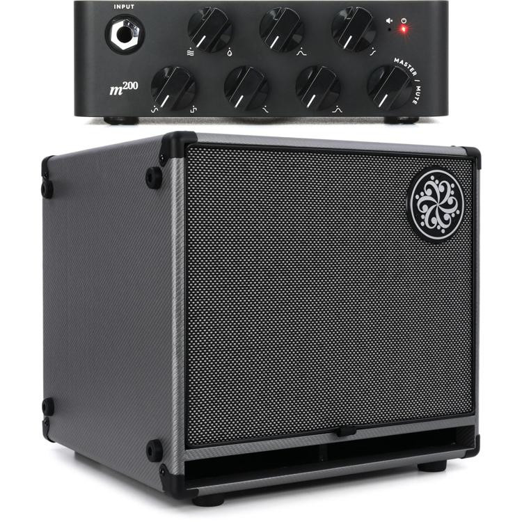 Darkglass Microtubes 200 v2 200watt Bass Head and 500watt 1x12